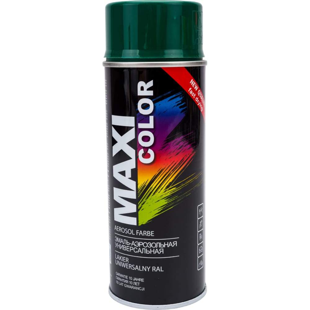 Эмаль-аэрозоль Maxi Color эмаль для ванн и керамики vixen аэрозоль 520 мл vx 55002