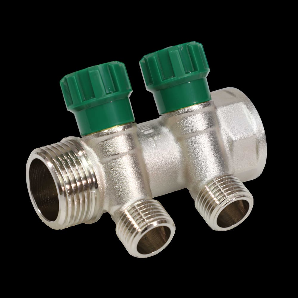 Изображение товара Коллектор с регулирующими клапанами SantechSystems 1 2выхода 1/2 дюйма