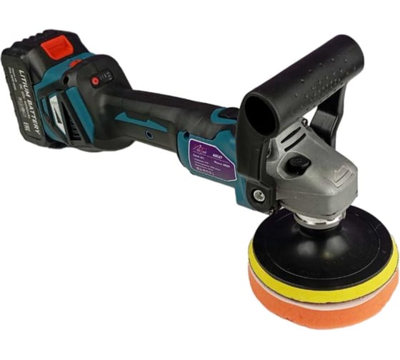 Изображение товара Полировальная аккумуляторная машина AktiTool AG167 150 мм, 20 В, 2 Li-ion аккум. 4000 mAh 101309