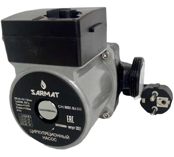 Изображение товара Насос циркуляционный Сармат UPS 25-40/130 0010162