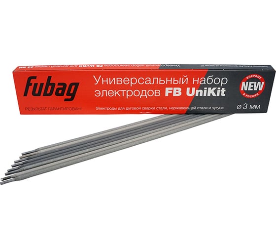 Изображение товара Универсальный набор электродов FB UniKit (3 мм; 0.9 кг) FUBAG 38883