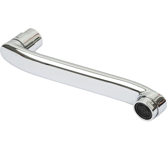 Изображение товара Изогнутый излив для смесителя OUTE латунь, длина 20 см T20S