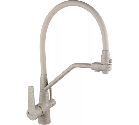 Изображение товара Смеситель для кухни OUTE с гибким изливом T603BK-302