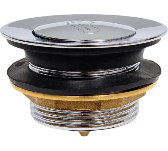 Изображение товара Донный клапан для ванны и душевой кабины OUTE латунь с хромовым покрытием TP73