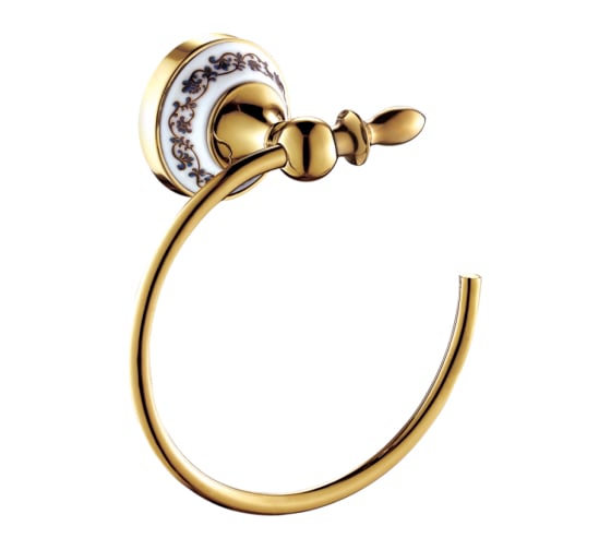 Изображение товара Полотенцедержатель в виде кольца OUTE цвет золотистый TG2006