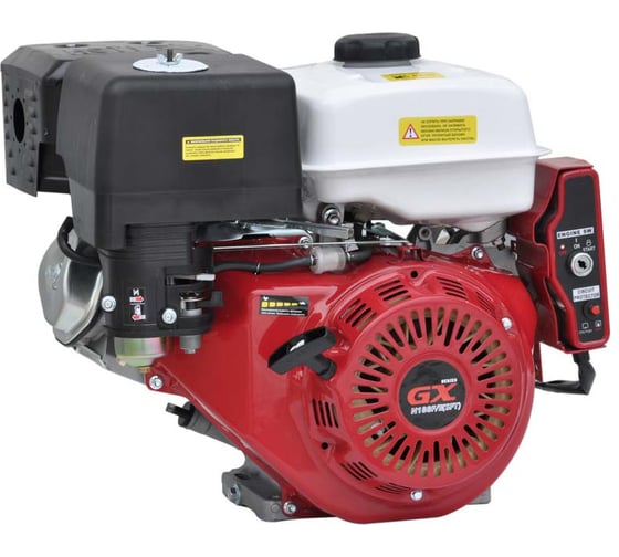 Изображение товара Двигатель бензиновый N188F/E(SFT) (электростартер) (13 л.с., шлицевой вал диам. 25мм х40мм) SKIPER 00-00014873