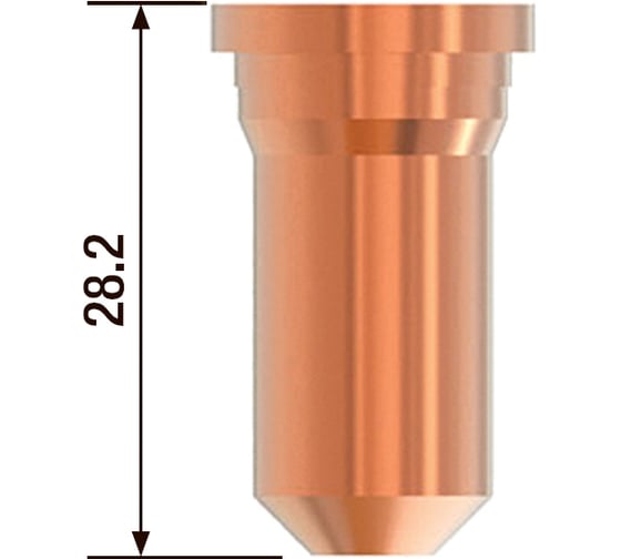 Изображение товара Плазменное сопло 1.1 мм, 50-60А для FB P100 (5 шт) FUBAG FBP100_CT-11_5