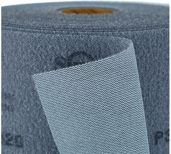 Изображение товара Шлифовальный материал SUN NET CERAMIC X713T в рулонах 115 мм х 10 м, на липучке, сетка, P 320 SUNMIGHT 35514