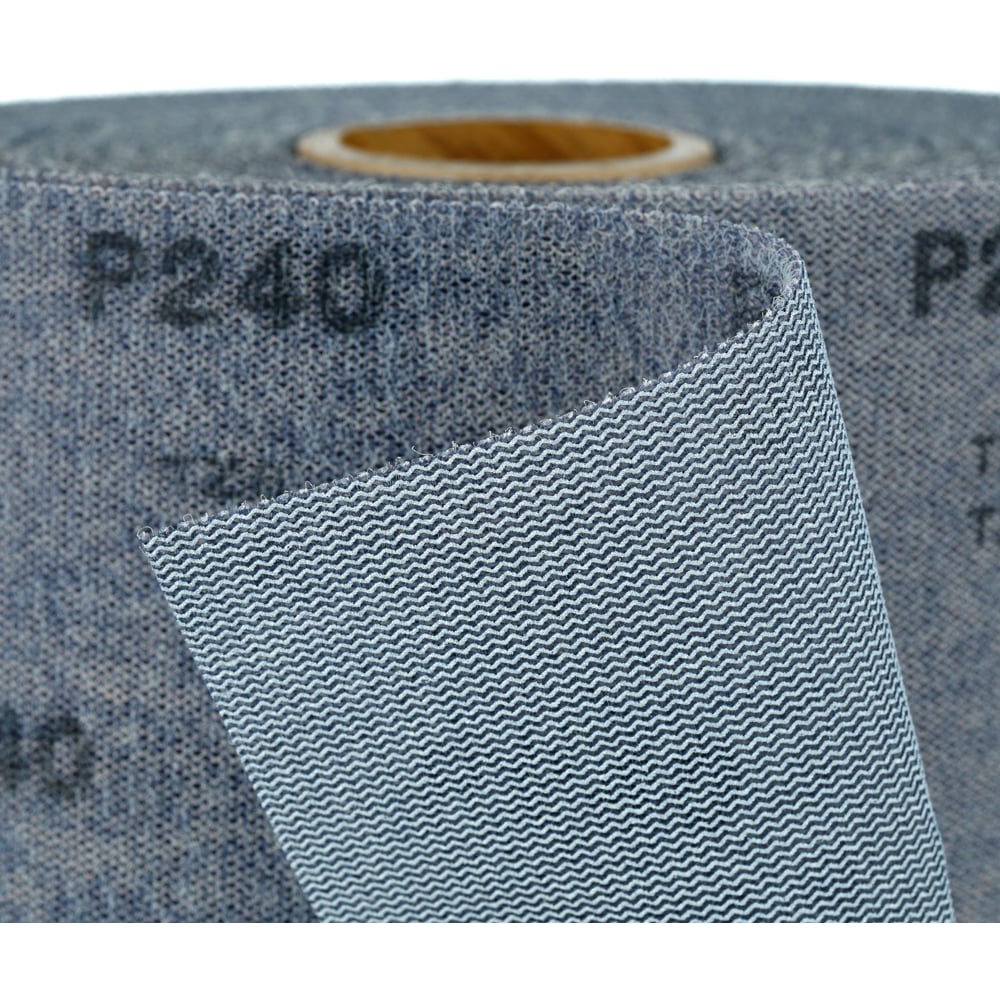 Изображение товара Шлифовальный материал SUN NET CERAMIC X713T рулон 115 мм х 10 м сетка липучка