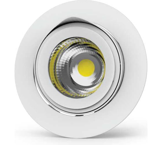 Изображение товара Светодиодный светильник VARTON DL/R встраиваемый поворотный 40 195x159 мм 50 Вт 3000 K белый (⌀185 мм) V1-R0-00412-10R03-2005030