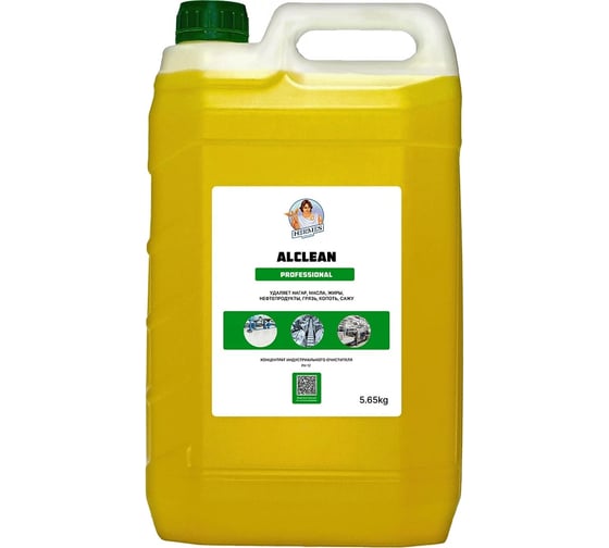 Изображение товара Индустриальный очиститель Hermes industry Professional Alclean концентрат AC0020424