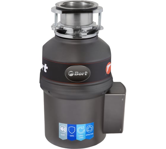 Изображение товара Измельчитель пищевых отходов с автоподачей воды BORT TITAN Extra 93411812