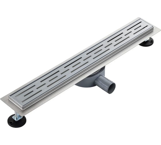 Изображение товара Линейный трап для душа Millennium из нержавеющей стали, с сухим поворотным гидрозатвором, 60 см TLN0106-360