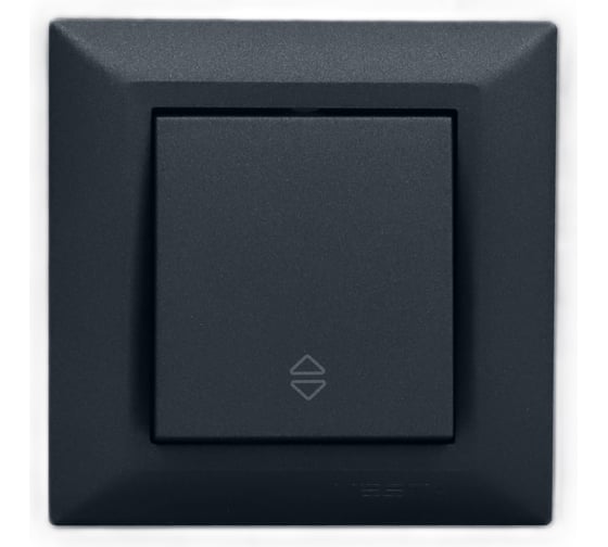 Изображение товара Выключатель Metronex Electric Roma Grafit реверсивный FVK010104GRA