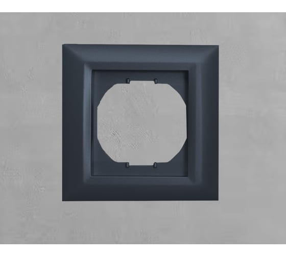 Изображение товара Рамка 1-я Рим Графит Metronex Electric FRM010102GRA