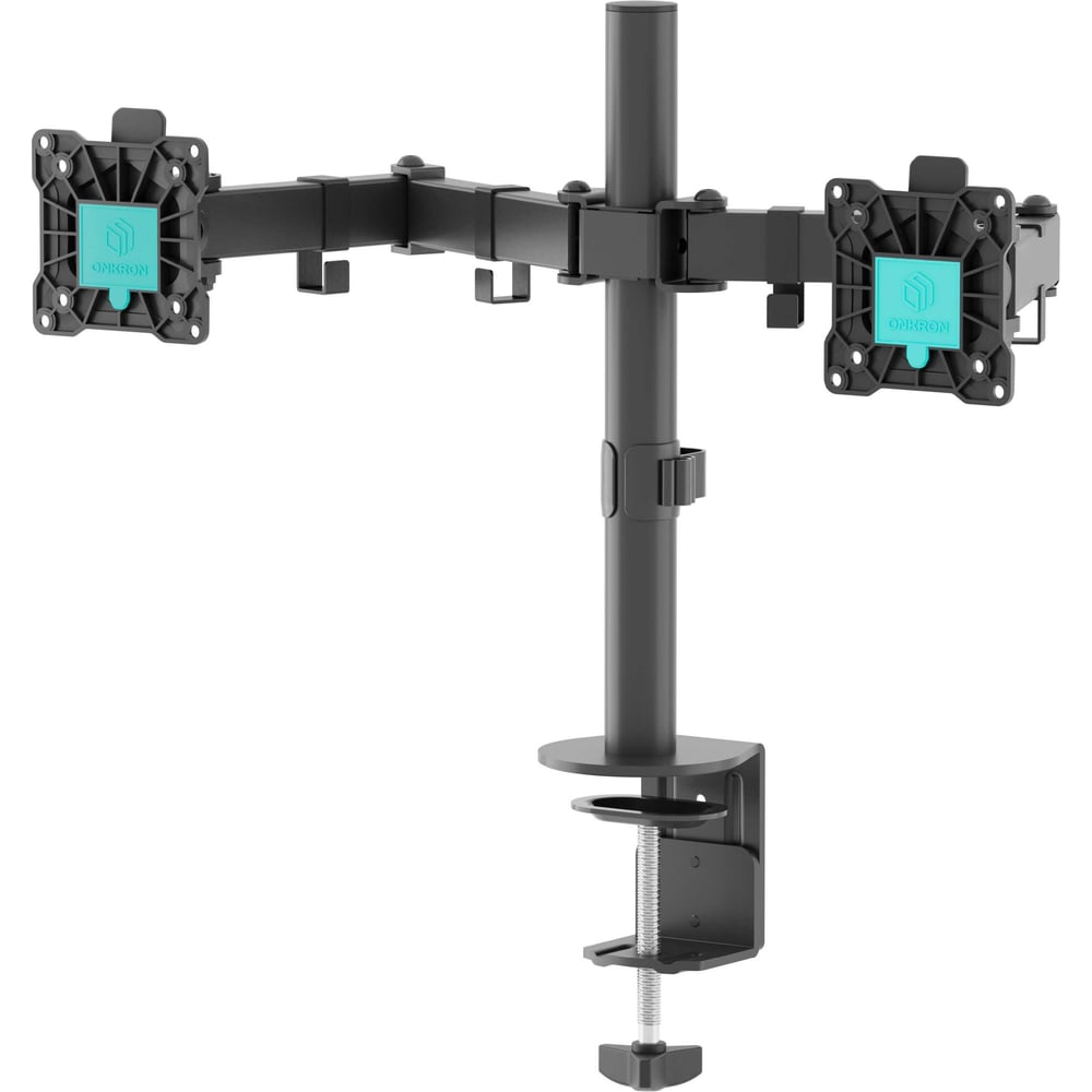 Изображение товара Настольный кронштейн для двух мониторов ONKRON Black D221E 13-32 дюймов