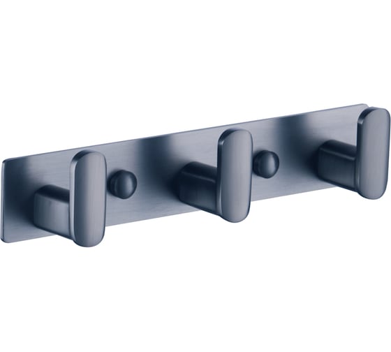 Изображение товара Модуль с 3-я крючками для ванной комнаты FASHUN швг 192х43х34 мм A2615-3-17