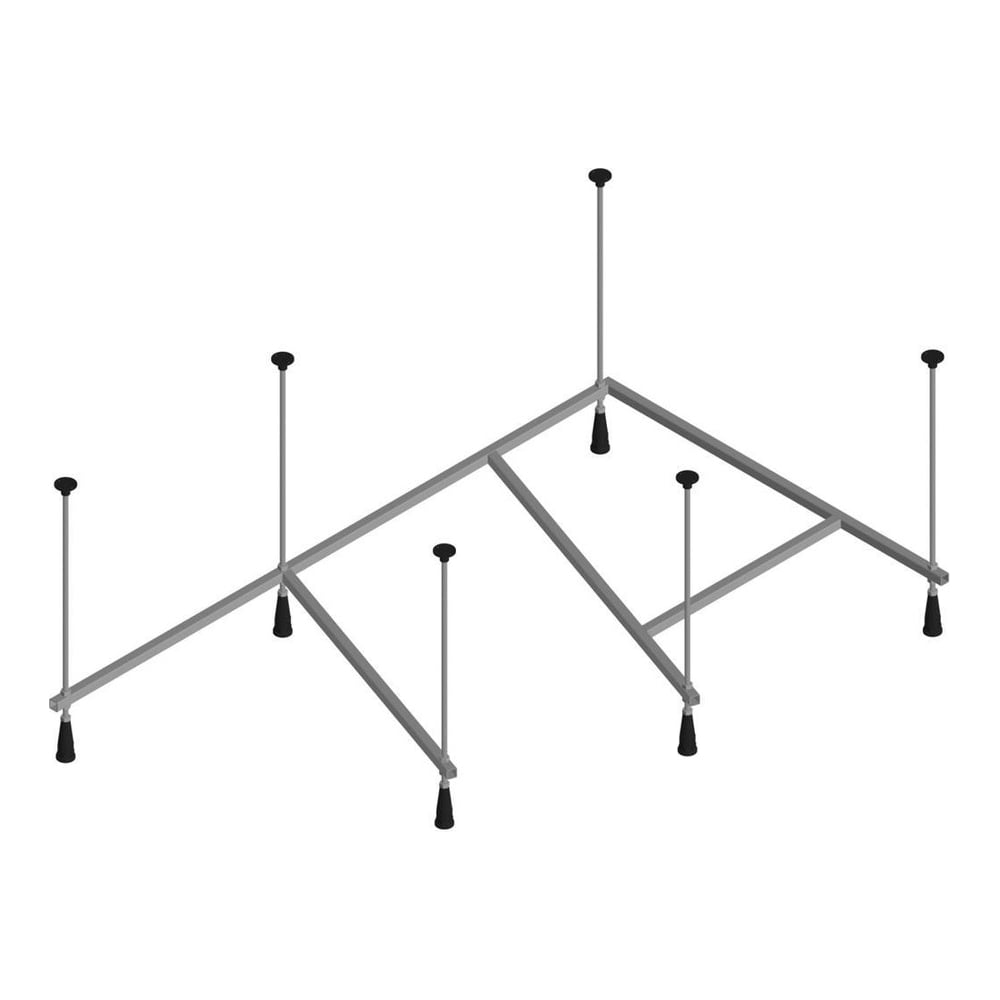 Изображение товара Каркас для ванны Corpa Nera Siena 170 см усиленный на 6 опорах белый