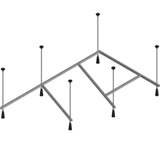 Изображение товара Каркас для ванны Corpa Nera Siena 170 см, усиленный, на 6 опорах CN05T055170