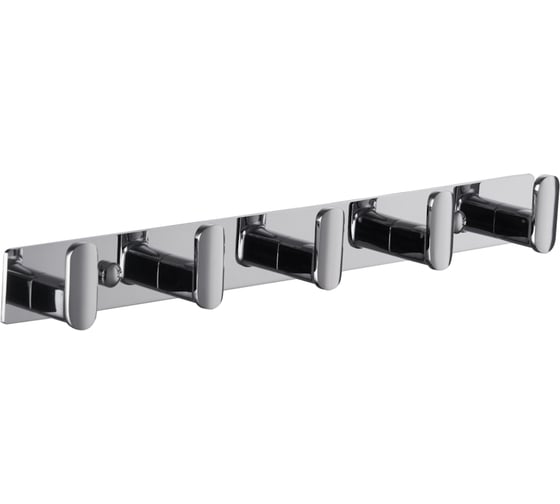 Изображение товара Модуль с 5-ю крючками для ванной комнаты FASHUN швг 342х43х34 мм A2615-5