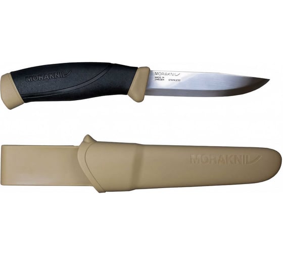 Изображение товара Нож Morakniv Companion Desert, нержавеющая сталь, бежевый 13166