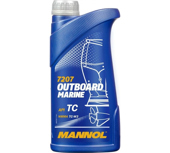 Изображение товара Синтетическое моторное масло MANNOL OUTBOARD MARINE 1 л 1412