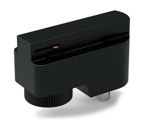 Изображение товара Универсальный адаптер для подключения светильника к трековой системе GAUSS черный 1/50 TR122