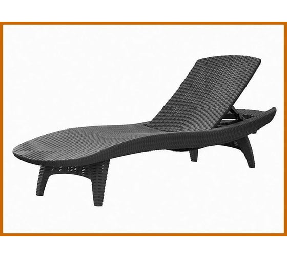 Изображение товара Шезлонг Pacific, графит Keter 230674