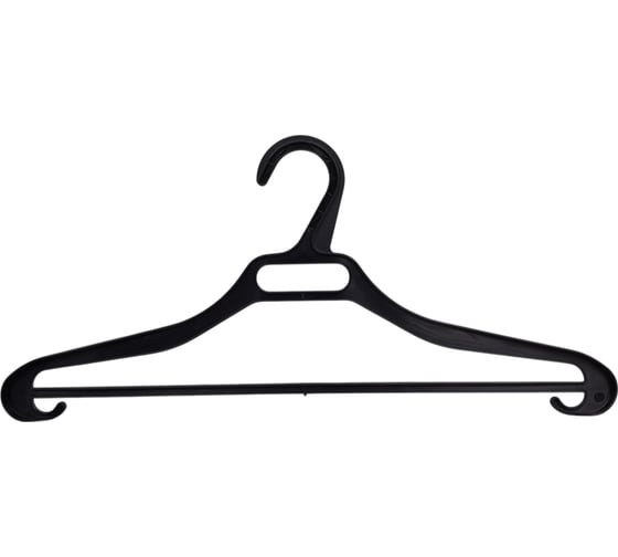 Изображение товара Вешалка для одежды Бытпласт размер 52-54, черный 431209313