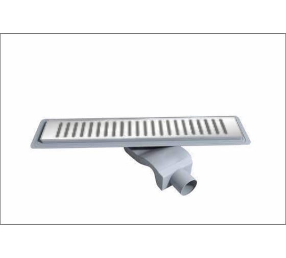 Изображение товара Линейный трап пластиковый для душа Millennium 60 см, решётка STICK, с сухим гидрозатвором TLPS5006