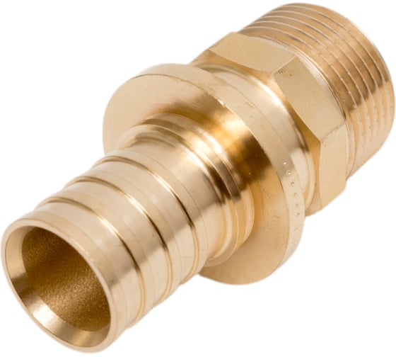 Изображение товара Муфта аксиальная Millennium для труб из сшитого полиэтилена, с наружней резьбой ф25x3.5 - 3/4" MSPM2534