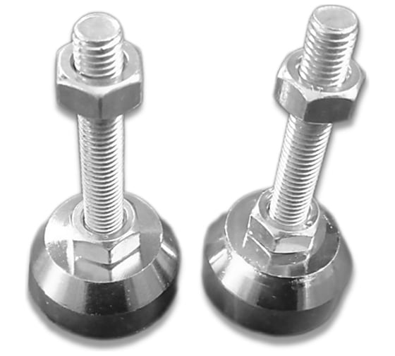 Изображение товара Опора винтовая регулируемая UnitMC 40хМ10х50 (основание сталь, винт сталь) 400204 40хМ10х50