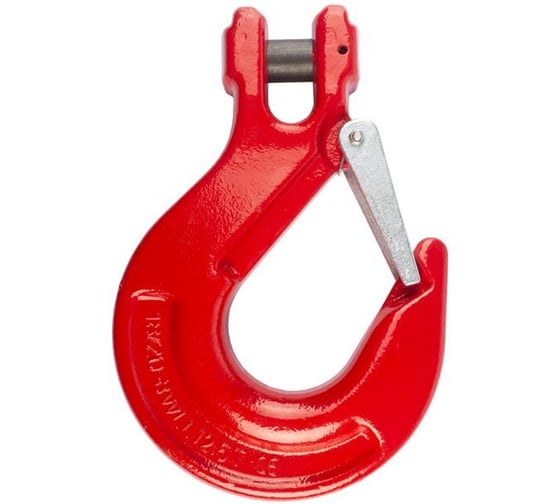Изображение товара Крюк с вилочным креплением и защелкой г/п 2.0 т (W) TOR 1038216