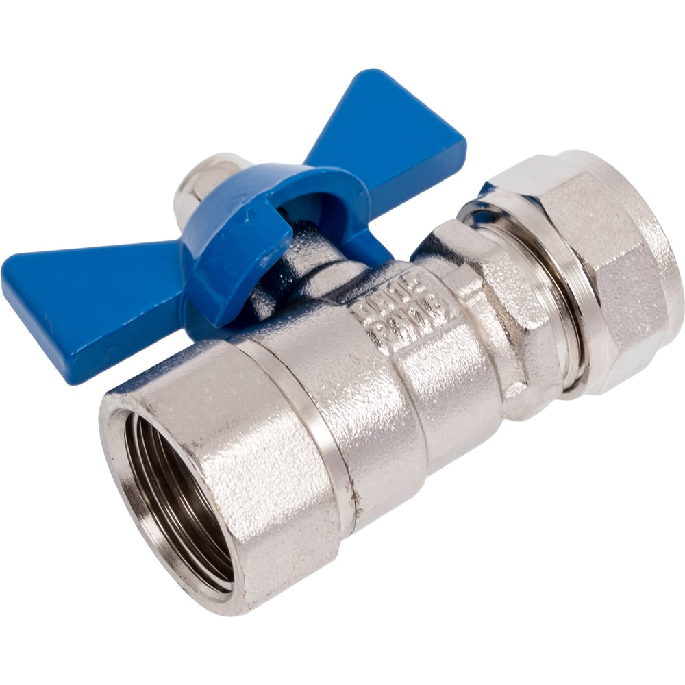 Обжимной кран шаровой для металлопластиковых труб Millennium KBFC1216