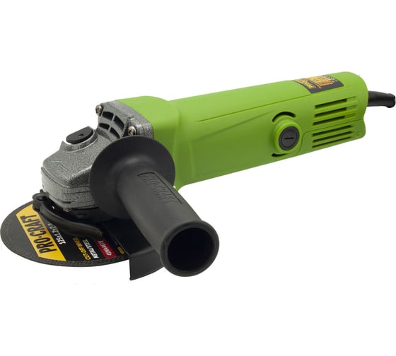 Изображение товара Углошлифовальная машина PROCRAFT 1000Вт, 125мм, 11000 об/мин PW1000