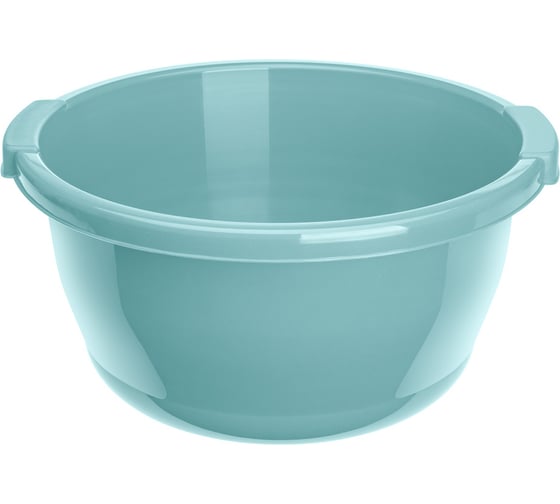Изображение товара Круглый таз Бытпласт 10 л, голубой 431212802