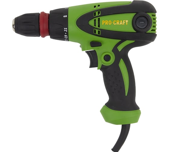 Изображение товара Шуруповерт электрический PROCRAFT 1200 Вт, 25 Нм, 0-750 об/мин, DFR PB1200DFR