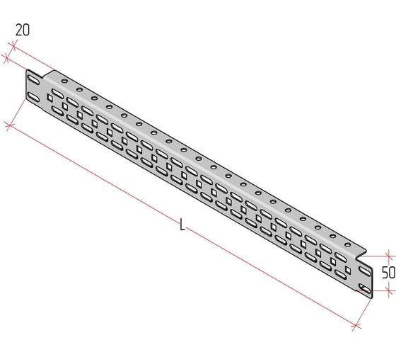 Изображение товара Швеллер MULTICOLOR ML (400) (ШхВ) Sоц 1,5 мм MLT.UMK.SML.400.50