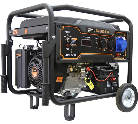 Изображение товара Бензиновый генератор FOXWELD Expert G7500 EW 7245