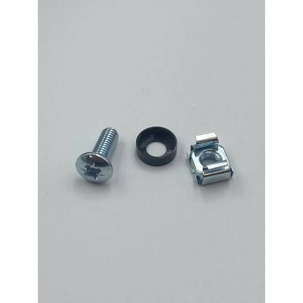 Изображение товара Крепежный комплект W&T винт М6*16 гайка и шайба 50 шт для монтажа