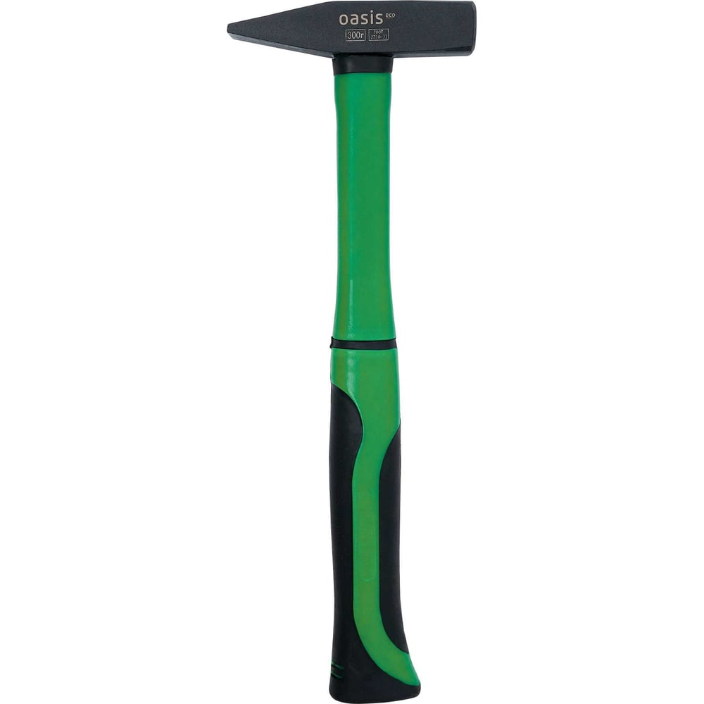 Изображение товара Слесарный молоток OASIS Eco 300 г с фибергласовой рукояткой