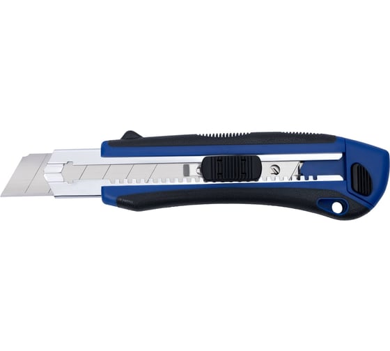 Изображение товара Нож OASIS с сегментированным лезвием Pro 25х125х0,7 мм, двукомпонентный корпус (ABS+TPR) 1030601010