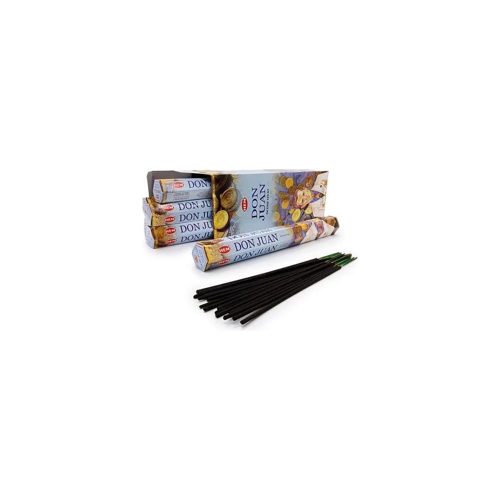 Изображение товара Благовония HEM DON JUAN Ваниль Муск Сандал 20 палочек, настольные