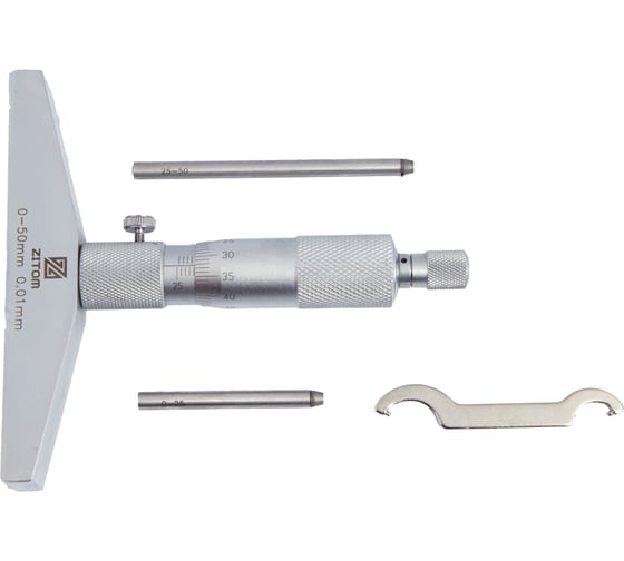 Изображение товара Глубиномер ZITOM ГМ 50 ГОСТ 7470-92 kj00002