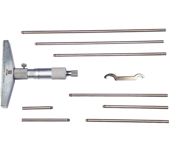 Изображение товара Глубиномер ZITOM ГМ 200 ГОСТ 7470-92 kj00006