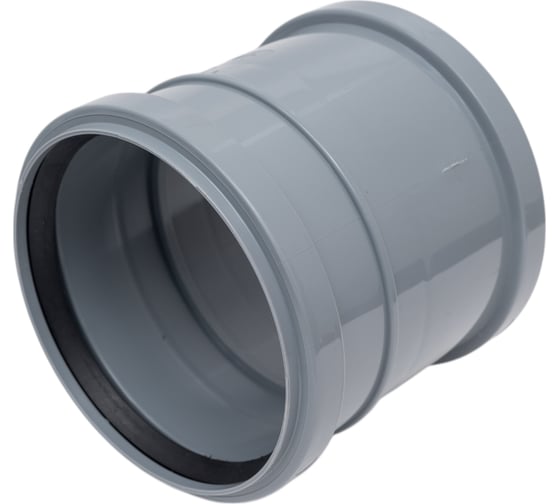 Изображение товара Муфта внутренней канализации TEBO ПП 110, двухраструбная 013020204