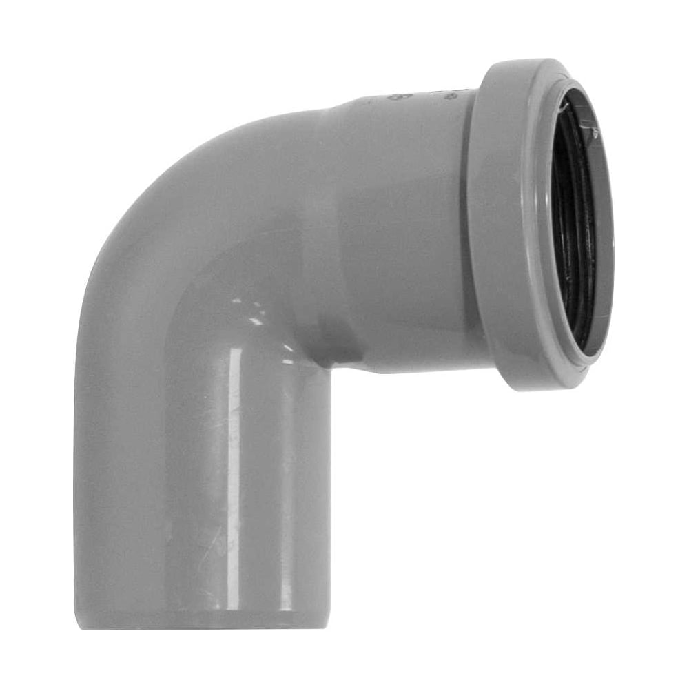 Изображение товара Отвод внутренней канализации TEBO ПП 32, 87.5 гр 013020304