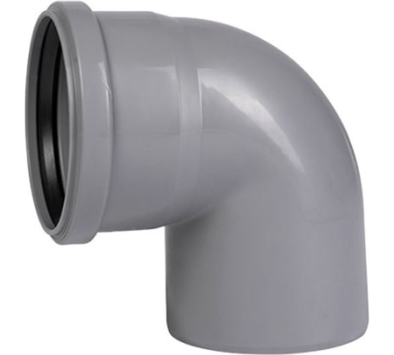 Изображение товара Отвод внутренней канализации TEBO ПП 110, 87.5 гр 013020320