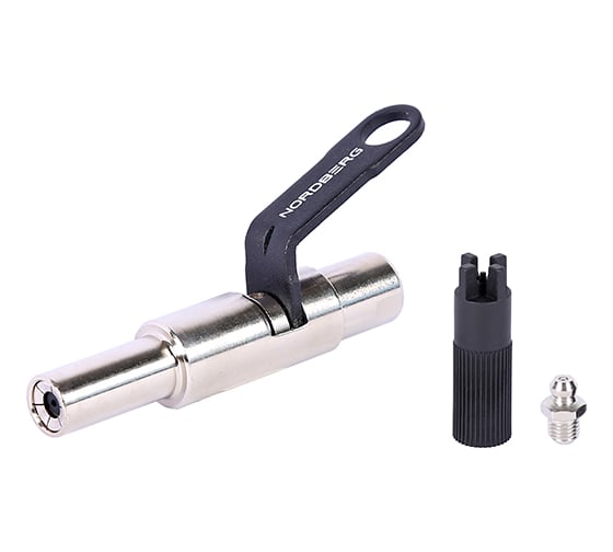 Изображение товара Наконечник быстросъемный усиленный для плунжерного шприца + насадка для очистки NORDBERG NO9016