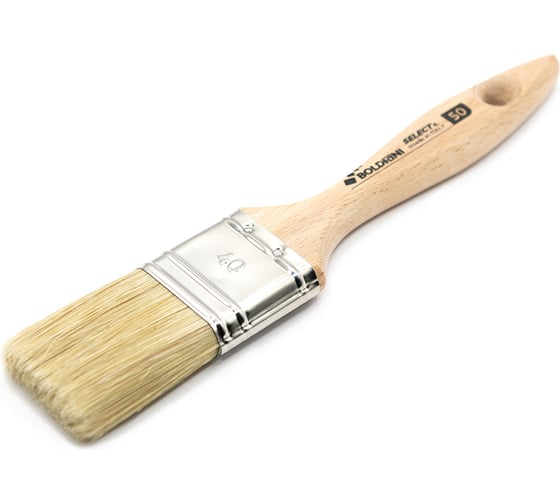 Изображение товара Профессиональная кисть Boldrini натуральная щетина 40 мм 50040